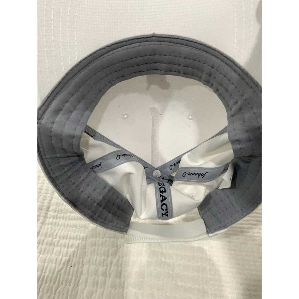 Johnnie-O Rope Hat Transfusion Drink Adjustable White Purple Beach Golf Summer
